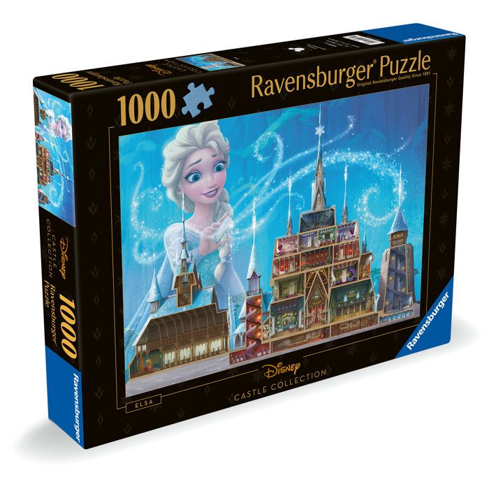 Image secondaire de Puzzle Ravensburger Castles Elsa - 1000 pièces Multicolores