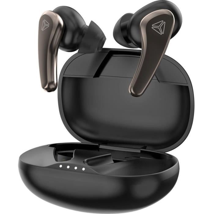 Image secondaire de Écouteurs sans fil rechargeable - TWS TABOO - YENKEE - YHP 05BT BK