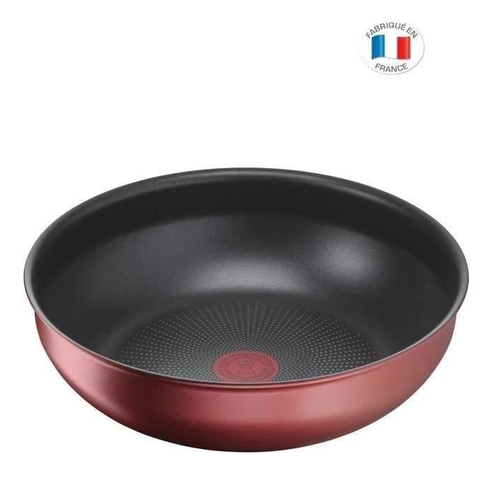 TEFAL L3987702 INGENIO DAILY CHEF Wok 26 cm antiadh?sive, tous feux dont induction