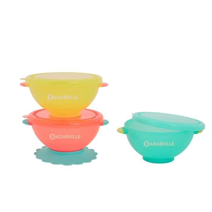 BADABULLE Funcolors Bowls x3