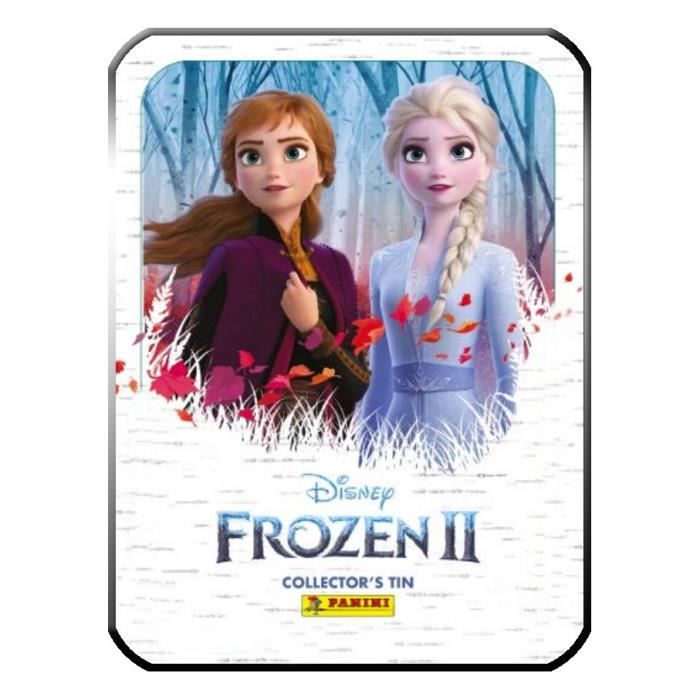 LA REINE DES NEIGES 2 Boite métal 40 cartes dont 4 en édition limitée - PANINI Carte a collectionner