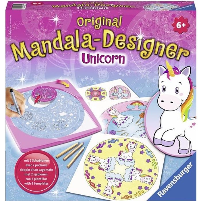 RAVENSBURGER Mandala Unicorn