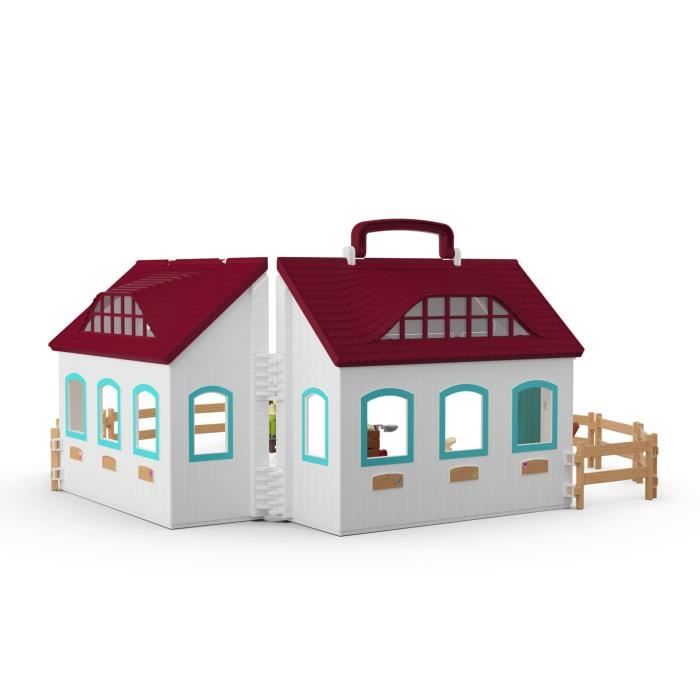 Image secondaire de Coffret Écurie Transportable SCHLEICH 42703 Horse Club, Des 4 ans