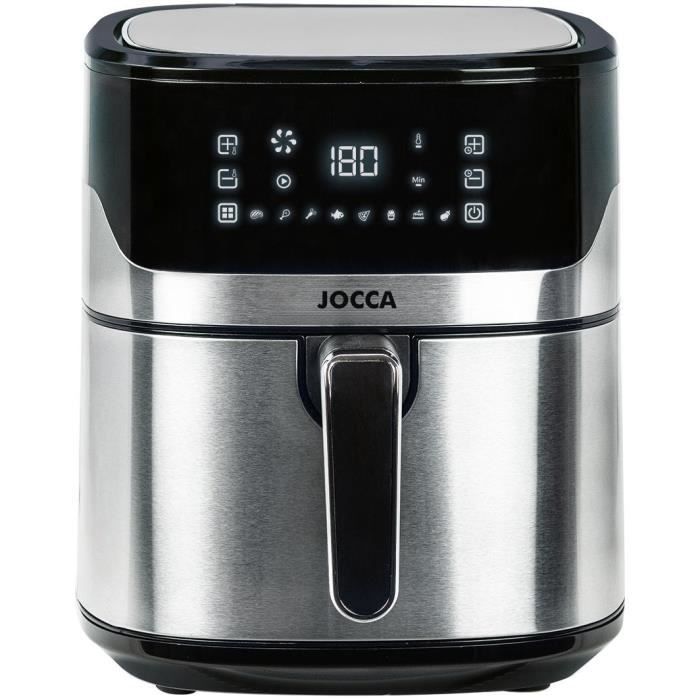 Friggitrice senza olio - JOCCA - 2192 - 6,5 L - 1600 W - 28 x 37 x 31,5 cm - Acciaio inossidabile