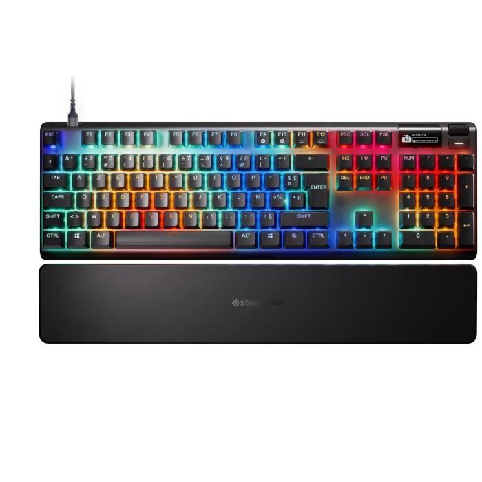 Tastiera da gioco meccanica cablata - STEELSERIES - APEX PRO GEN 3 - Nero