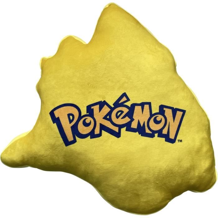 Image secondaire de Coussin premium 3D - POKEMON - Pikachu couché - Microfibre - 50 cm
