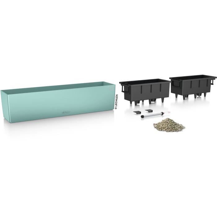 Image secondaire de Jardiniere - Balconera Color 80 - Kit complet - Vert pastel - 12 L - LECHUZA