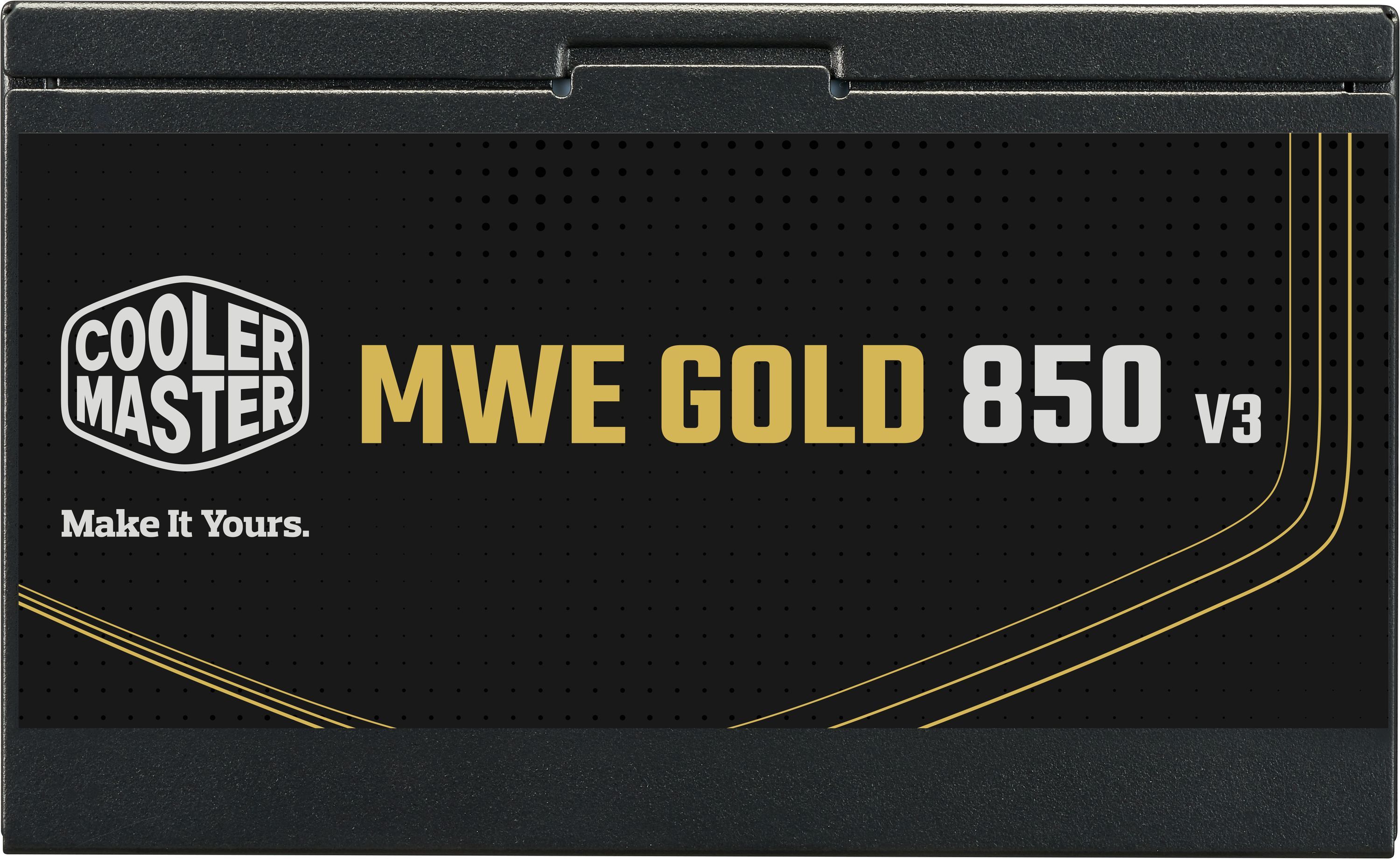 Image secondaire de Alimentation PC - COOLER MASTER - MPE-8506-ACAG-BEU - MWE Gold 850 V3 Non Modulaire - ATX 3.1 - 80+ GOLD - 850 W