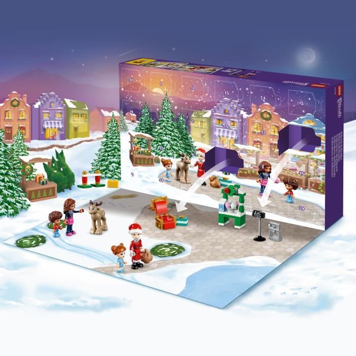 LEGO Friends 41706 Le Calendrier de l'Avent 2022, Jouet et Figurines, Cadeau Noël Enfants