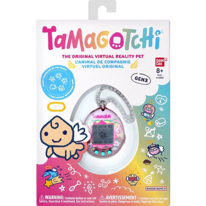 Tamagotchi Angel Teacup - Animal Virtuel Électronique avec Écran Couleur