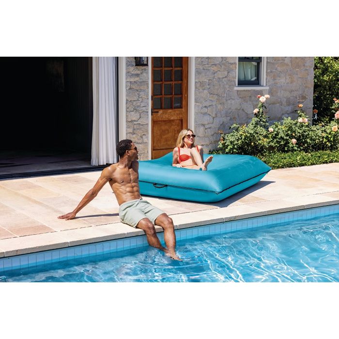 Image secondaire de Pouf Géant Flottant INTEX pour Intérieur et Extérieur - Bleu