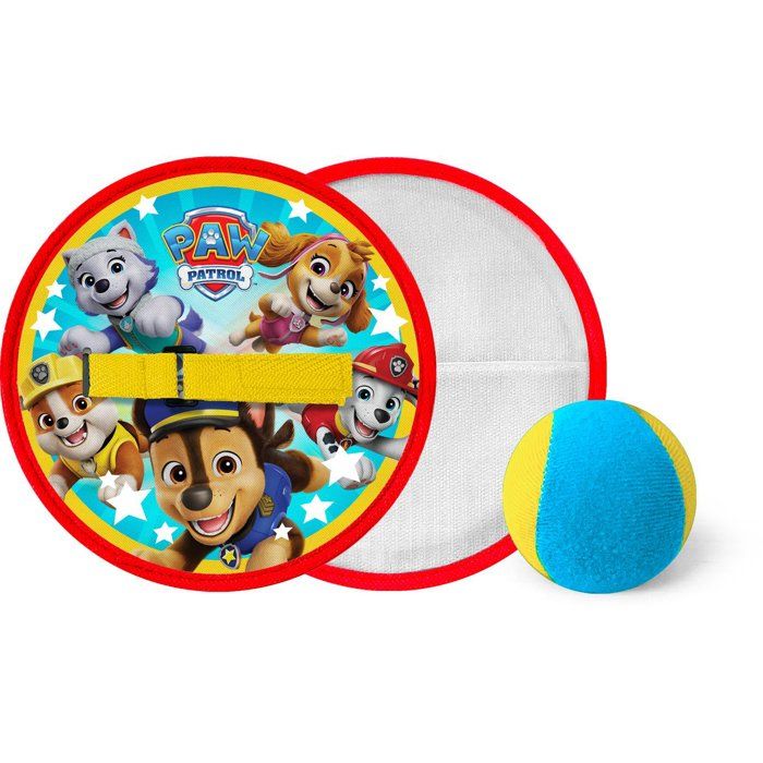 Image secondaire de Jeu de lance-attrape Pat'Patrouille avec 2 raquettes et balle