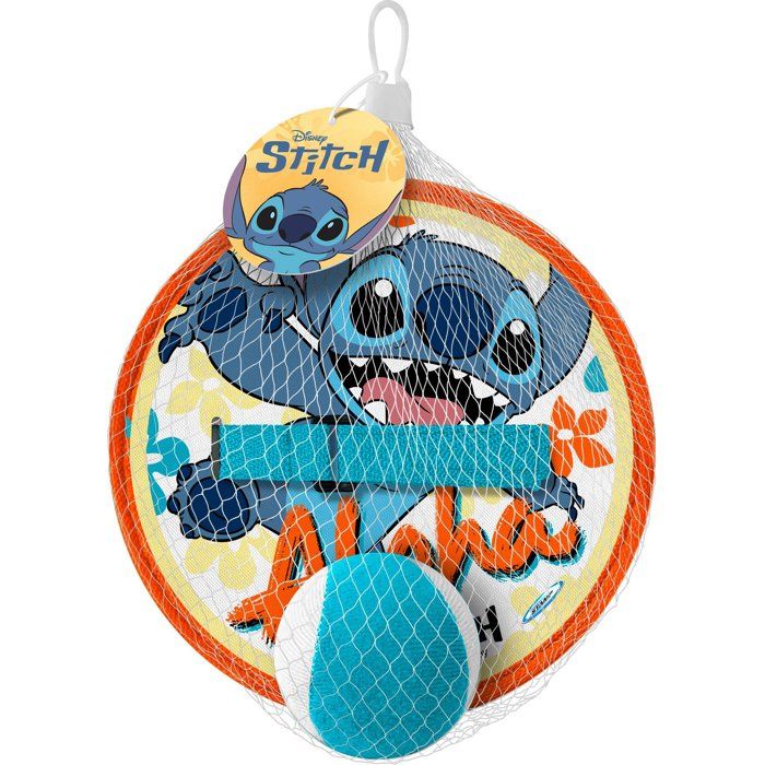 Image secondaire de Jeu de lance-attrape balle Stitch - 2 raquettes Disney