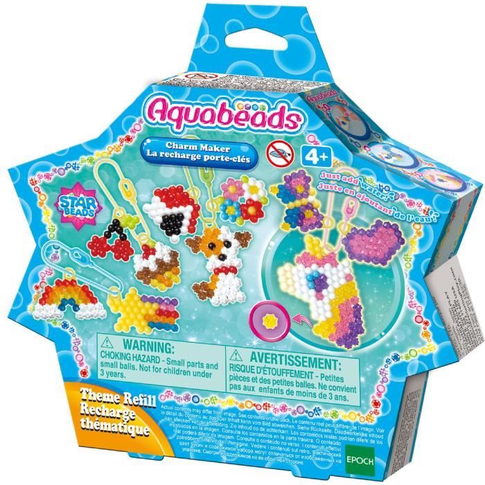 AQUABEADS La recharge porte-clés Pour Enfant