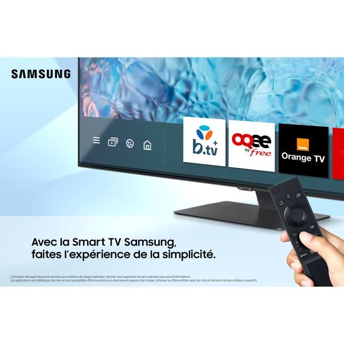 SAMSUNG QE65Q70A - TV QLED 4K UHD - 65'' (165 cm) - Dalle 100Hz - HDR10+ - Smart TV - 4 X HDMI 2.1