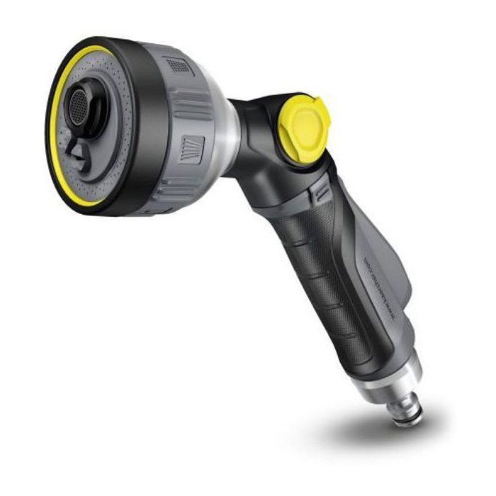 Pistolet d'arrosage multifonctions en m�tal Premium - KARCHER - Gris - 4 formes de jet r�glables