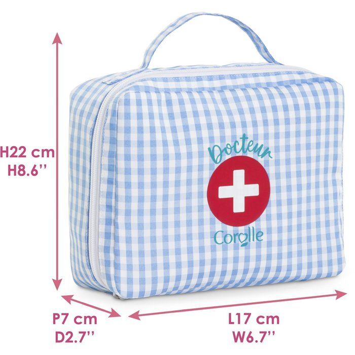 Image secondaire de Valise Docteur avec Accessoires pour Poupon de 30 à 36 cm - COROLLE