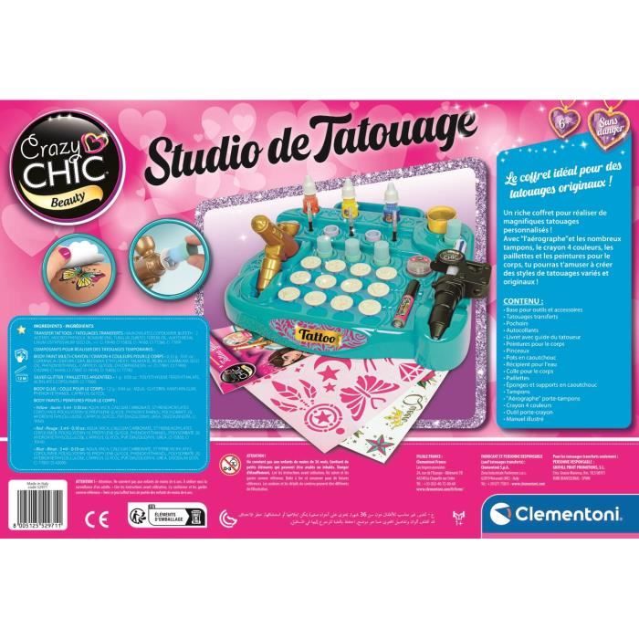 Image secondaire de CLEMENTONI - Studio de tatouage pour enfant - A partir de 7 ans