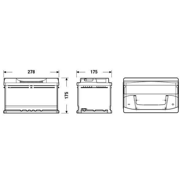 FULMEN FORMULA FB712 12V 71AH 670A