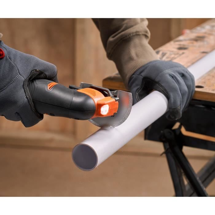 Image secondaire de Outil oscillatoire multifonction sans fil BLACK+DECKER 18V avec 18 accessoires