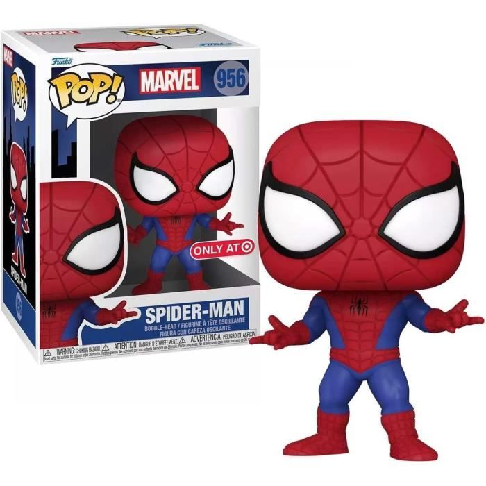 Figurine Funko Pop! Marvel : Spider-Man Tete oscillante 956