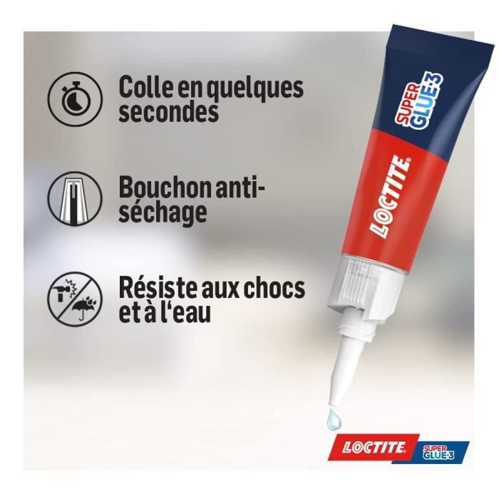 Image secondaire de super glue universal 2 x 3 gr - SUPER GLUE 3