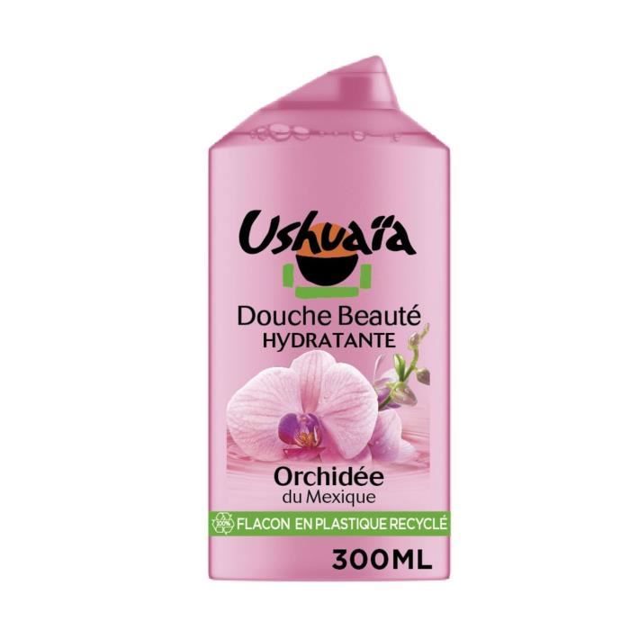 USHUAIA Gel Douche Beauté Hydratante Orchidée - 300 ml