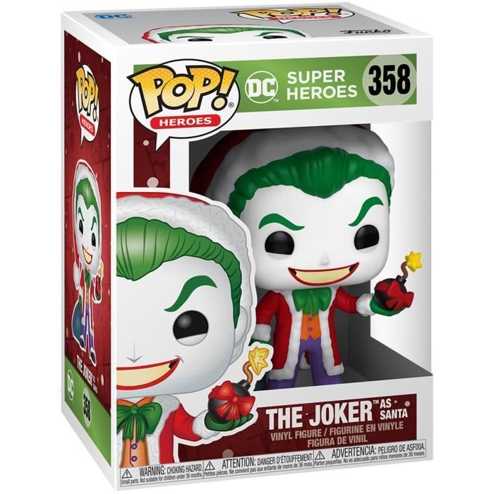 Figurine Funko Pop! Heroes: DC Holiday- Santa Joker