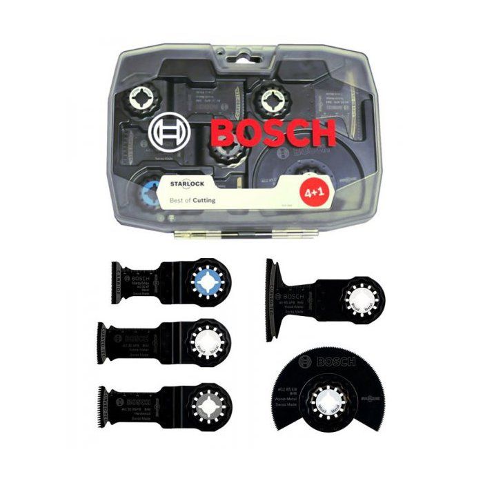 Coffret 5 lames outils oscillant STARLOCK Best for cutting - BOSCH - 2608664131