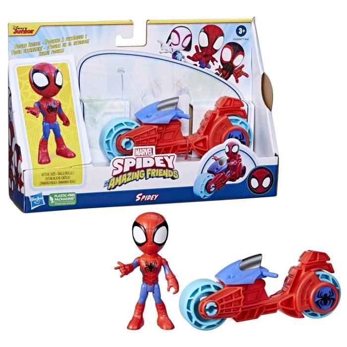 Image secondaire de Figurine Spidey avec moto