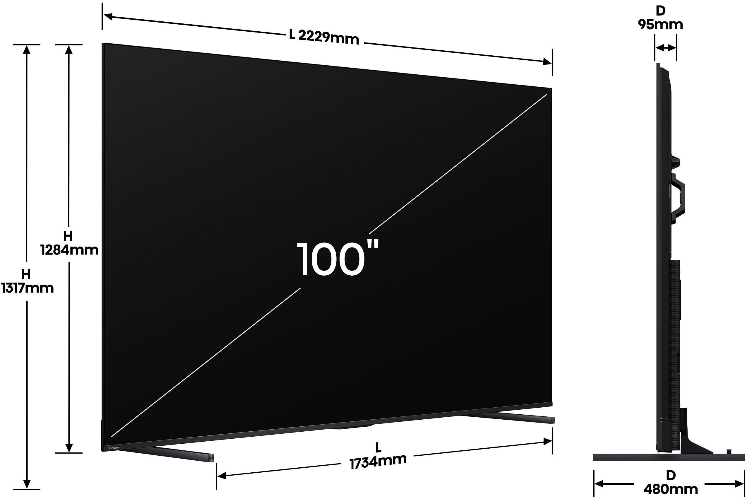 Image secondaire de Téléviseur QLED Hisense 100E7Q Pro 100