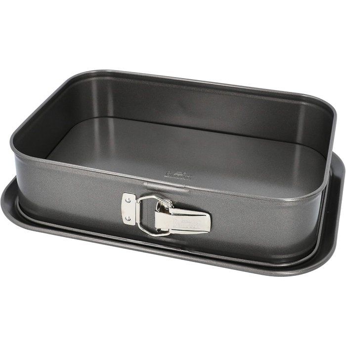 Moule Rectangulaire Amovible BIRKMANN - Acier Carbone Anti-adhésif 34x23,5 cm