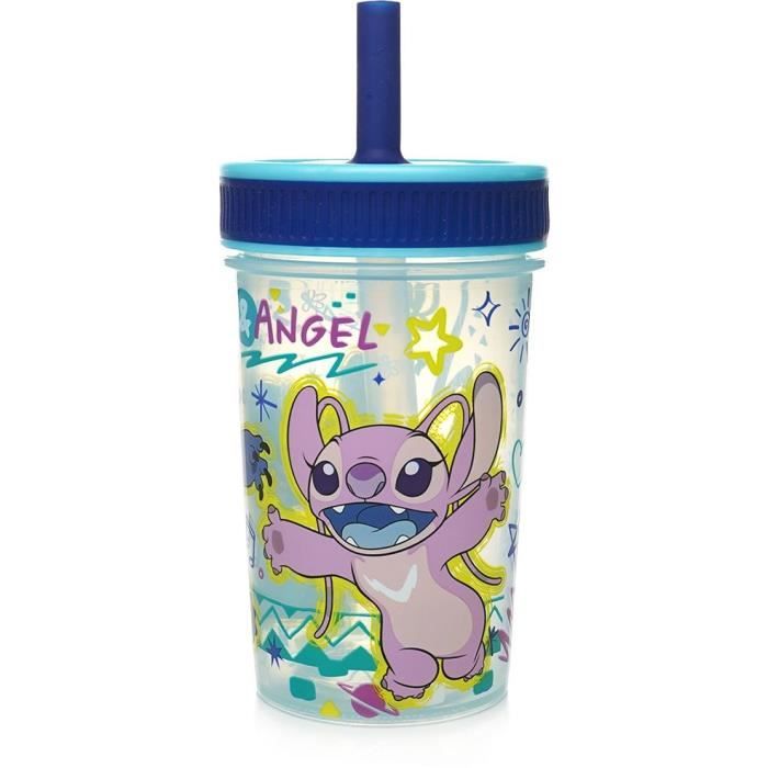 Image secondaire de Gobelet a paille - THERMOBABY - LILO & STITCH - 420 ml - Anti-fuite - Sans BPA