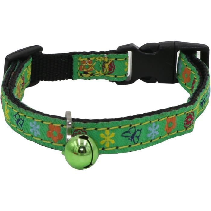 Image secondaire de Collier pour chat - AIME - Spring - Ajustable - Cuivré, grelot argenté