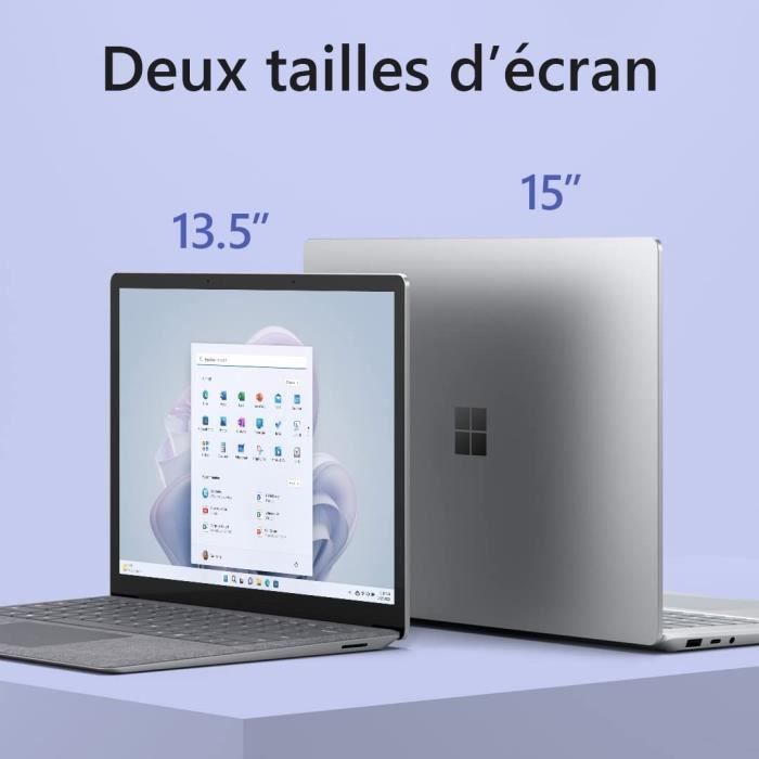 Tablette tactile - MICROSOFT - Surface Laptop 5 - 8/256 - 15''