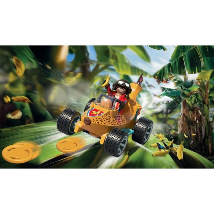Image secondaire de Playmobil 71717 Kart banane, Funstars, 31 pieces, Des 4 ans
