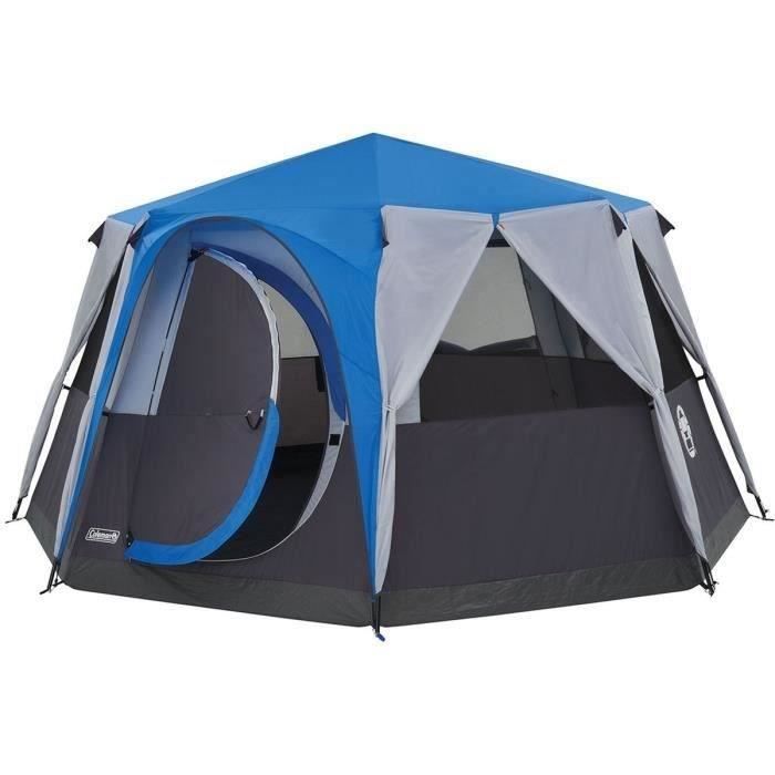 COLEMAN Tente Cortes Octagon 8 places Bleu