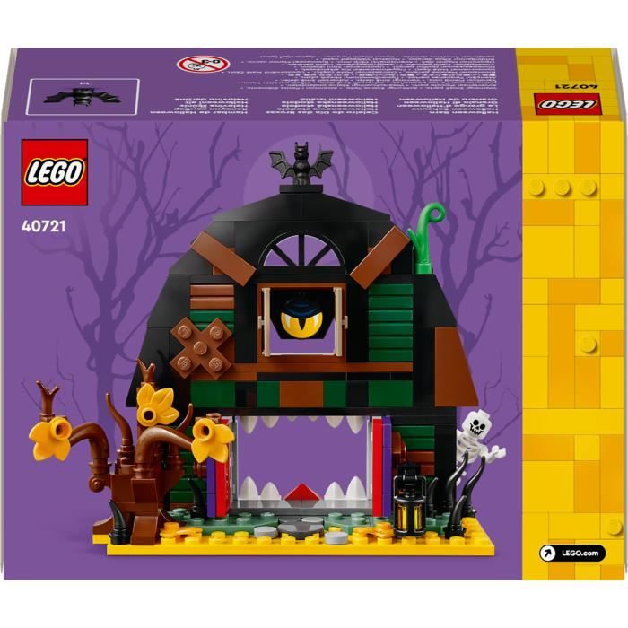 Image secondaire de LEGO 40721 La Grange d'Halloween - Jouet de Construction enfant des 8 ans - Squelette