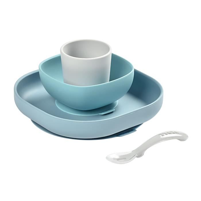 BEABA Pappa in silicone 4 pezzi - giungla
