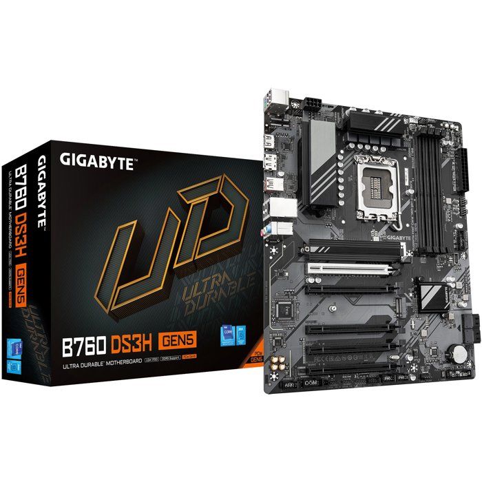 Carte Mère GIGABYTE B760 DS3H GEN5 ATX - Performances Optimisées