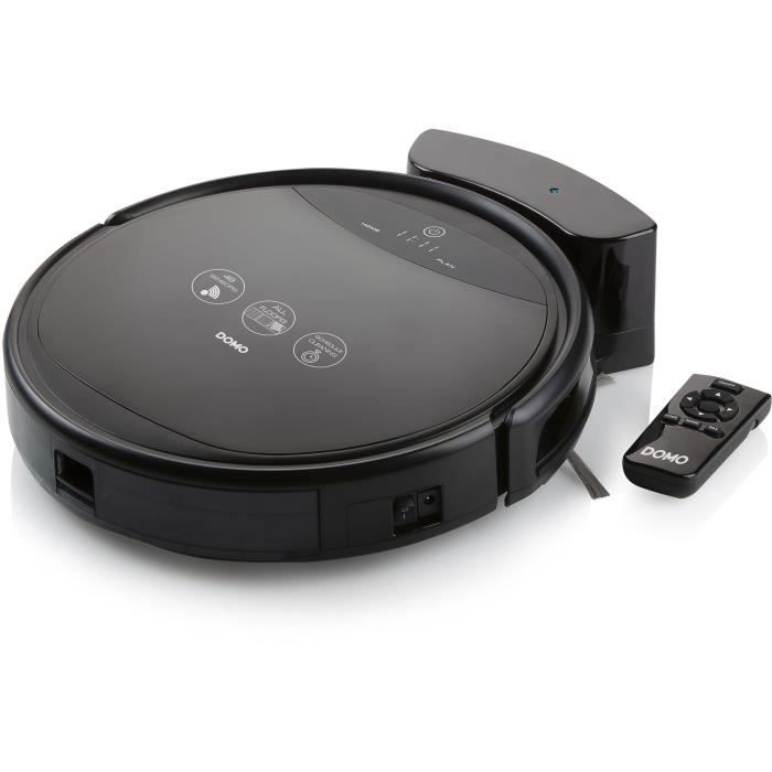 Robot aspirapolvere con telecomando - DOMO - DO7293SN - 120 min - 2000 PA - 550 ml