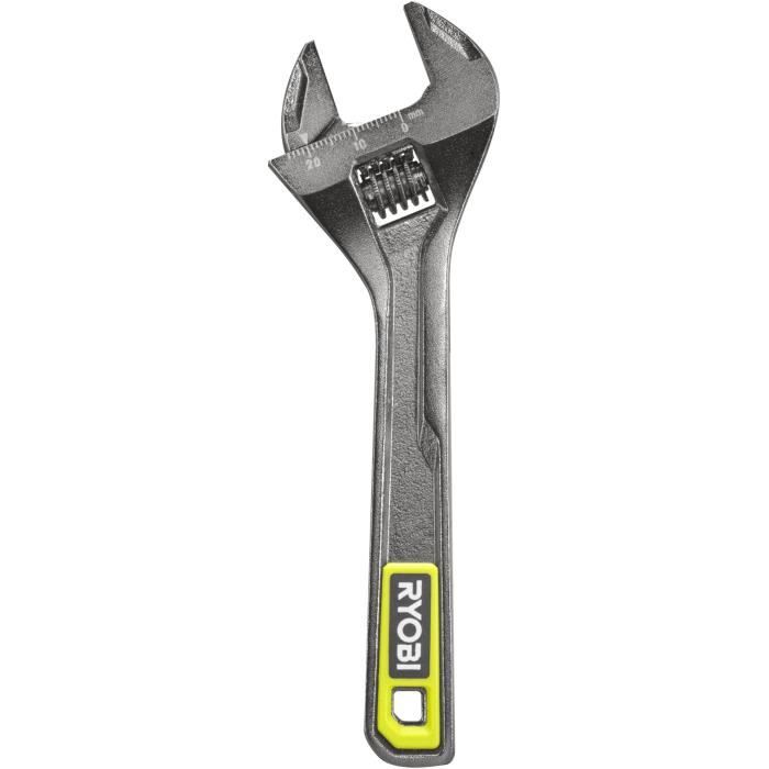 Llave ajustable - RYOBI - 160 mm, mand�bula 24 cm