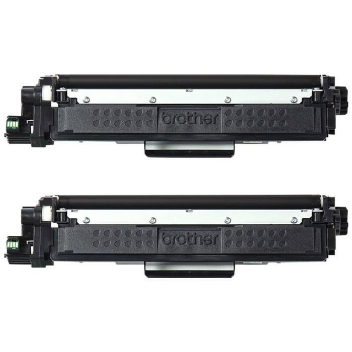 Pack de 2 Toners TN247BKTWIN-BROTHER-Noir-2x3000p.-Brother DCP-L3510, L3517, L3550, HL-L3270, L3290, MFC-L3710, L3730, L3750, L377