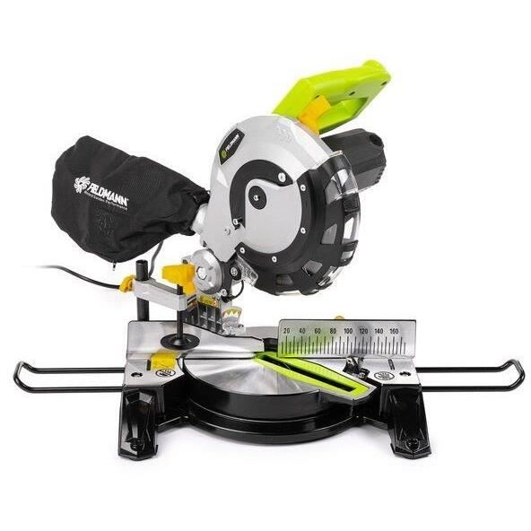 Scie a onglet - FIELDMANN - 1450 W - 210 mm - Bois - Vert
