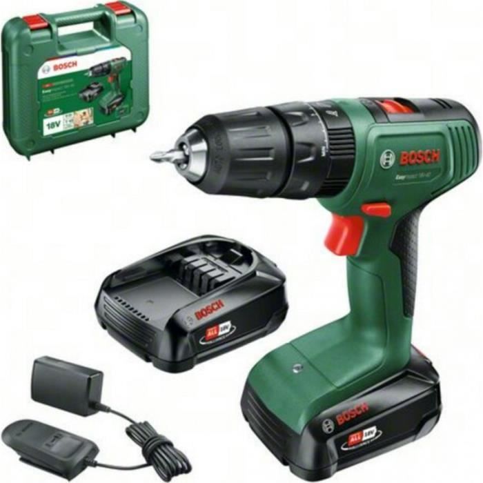 EasyImpact 18V-40 (2x 1,5 Ah) + trapano avvitatore AL18V-20 in valigetta