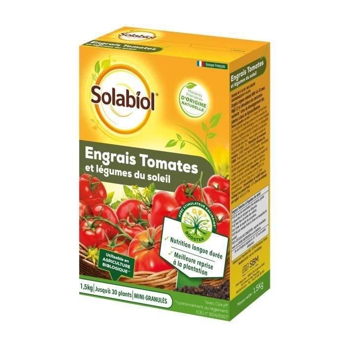 SOLABIOL SOTOMY15 Engrais Tomates Et L?gumes Fruits - 1,5 Kg