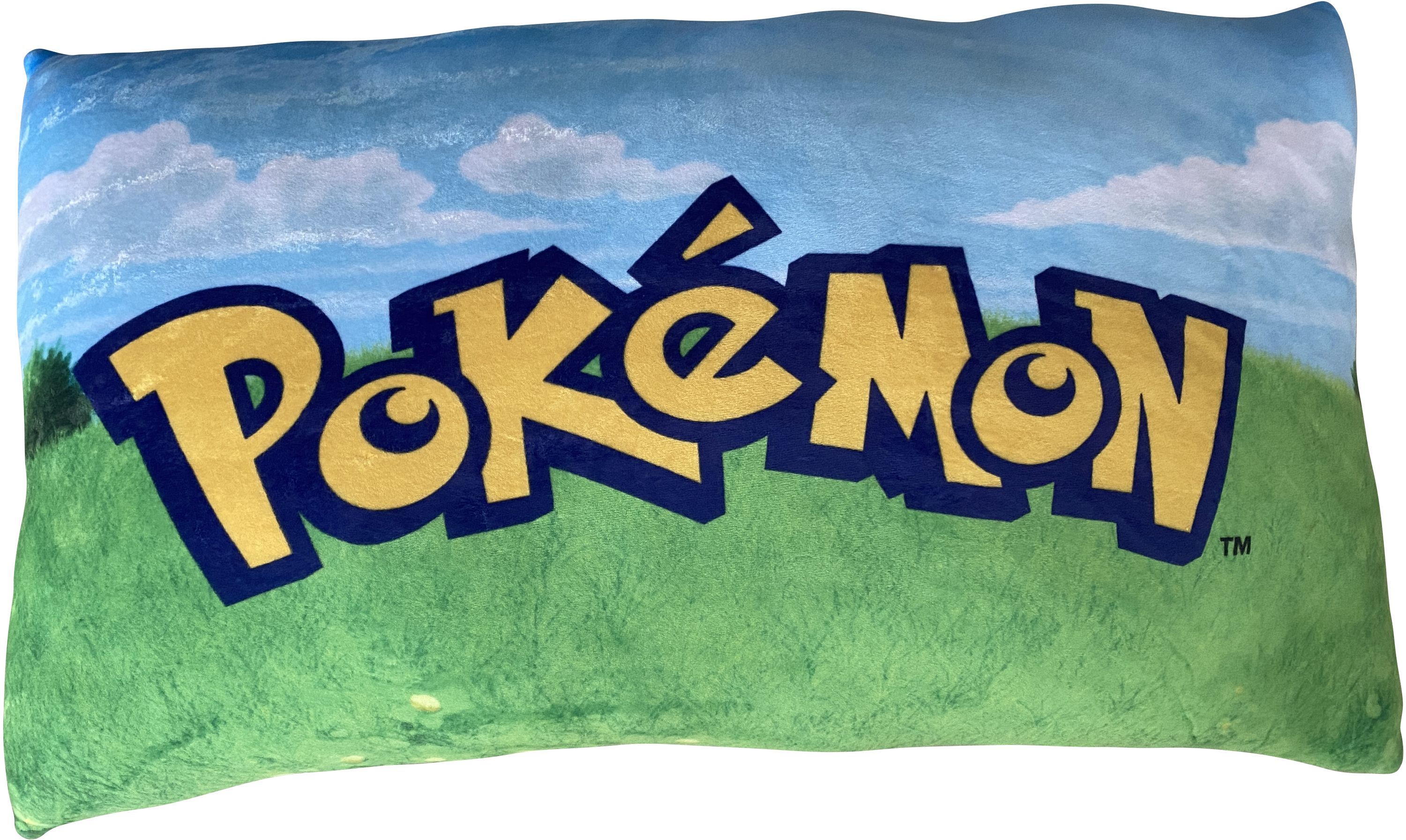 Image secondaire de Coussin premium - POKEMON - Pikachu & Eevee - Microfibre - 60 cm