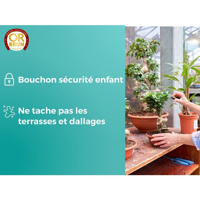 Image secondaire de Engrais Spécial Bonsais OR BRUN - 250 ml pour Croissance Optimale