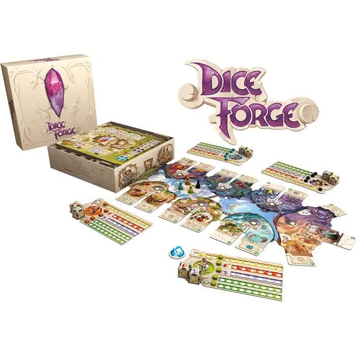 Dice Forge - Asmodee - Jeu de société - Jeu de dés - Jeu de développement