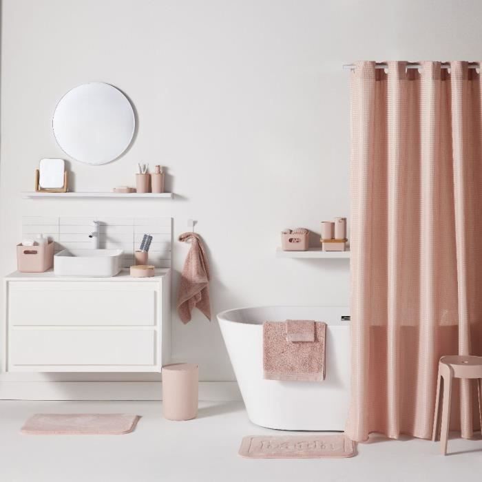 Alfombra de baño ultra absorbente 40 x 60 cm Rosa